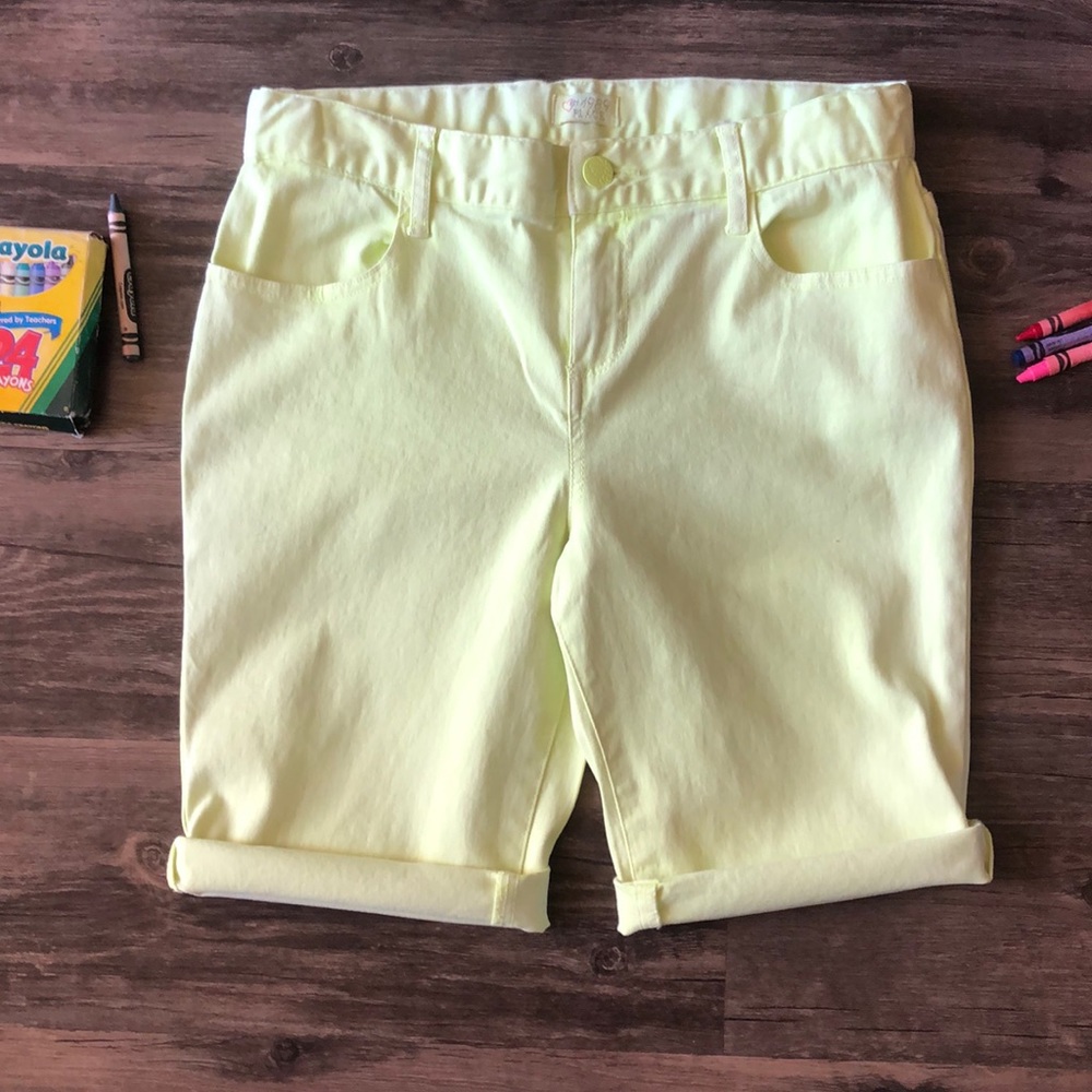 Children’s Place Light Green Bermuda Shorts size 14